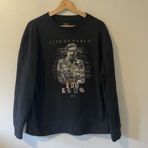 Point Blank Life Of Pablo Escobar Crewneck Streetwear Sz L Made In USA